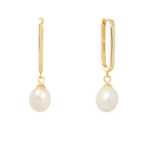 stella pearl drop earrings