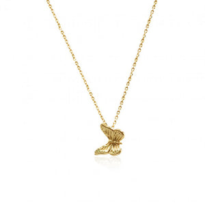 golden butterfly necklace