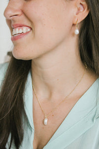 la perla baroque necklace