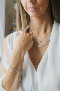 stella paperclip necklace