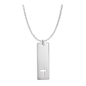 littles religious bar necklace