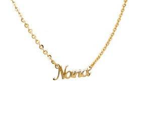 nana necklace - sterling silver