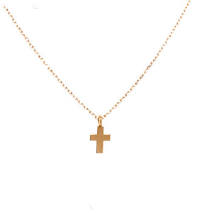 tiny cross necklace
